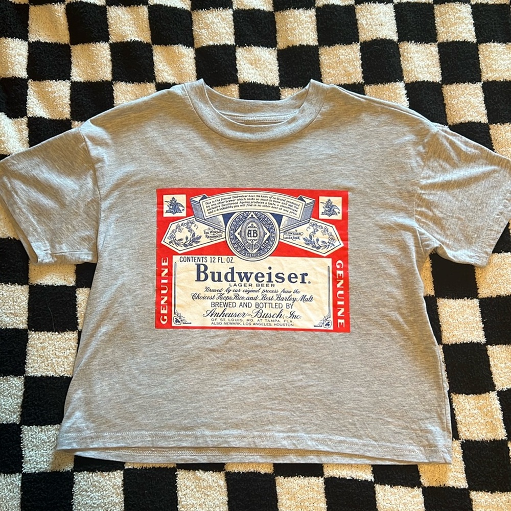 Budweiser Crop Top